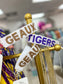 Geaux Tigers Keychain