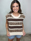 Looking For Leopard Knit Top