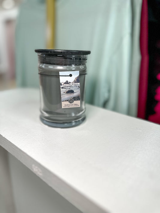 Driftwood Tides Small Jar Candle