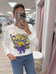 Mardi Gras Bow Sweatshirt
