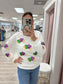 Mardi Gras Mask Sweatshirt