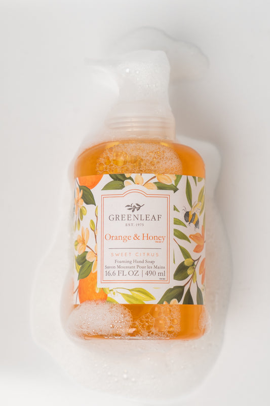 Orange & Honey Foaming Hand Soap
