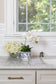 Classic Linen Patterned Candle