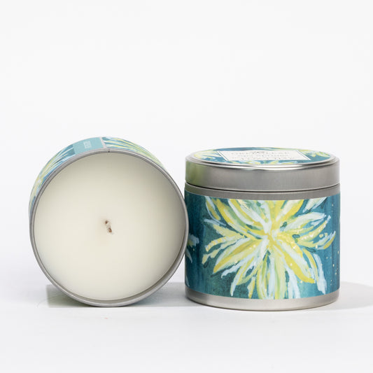 Spa Springs Tin Candle