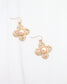 Pixie Cross and Pearl Earrings