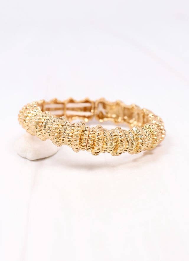 Sully Gold Stretch Bracelet