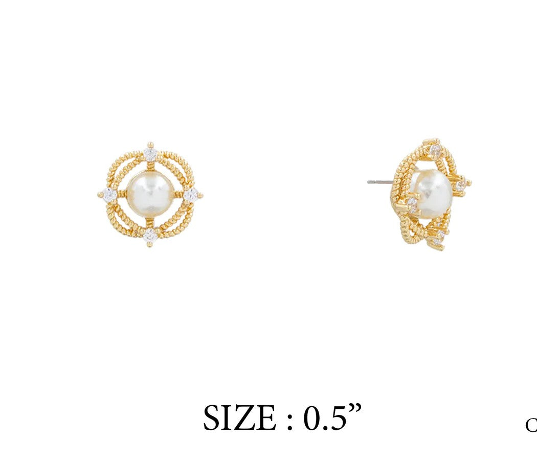 Pearl Geo Stud